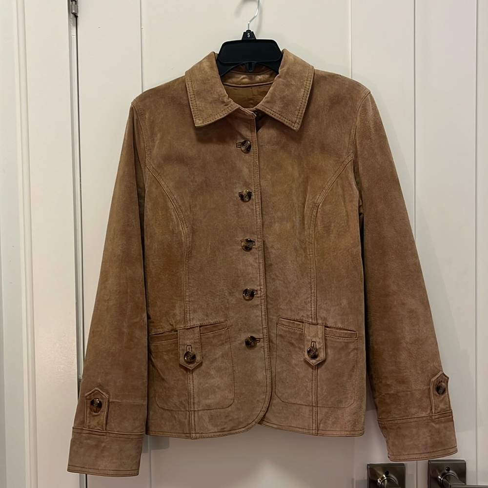 Genuine Suede Jacket M
